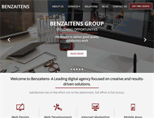 Tablet Screenshot of benzaitens.com